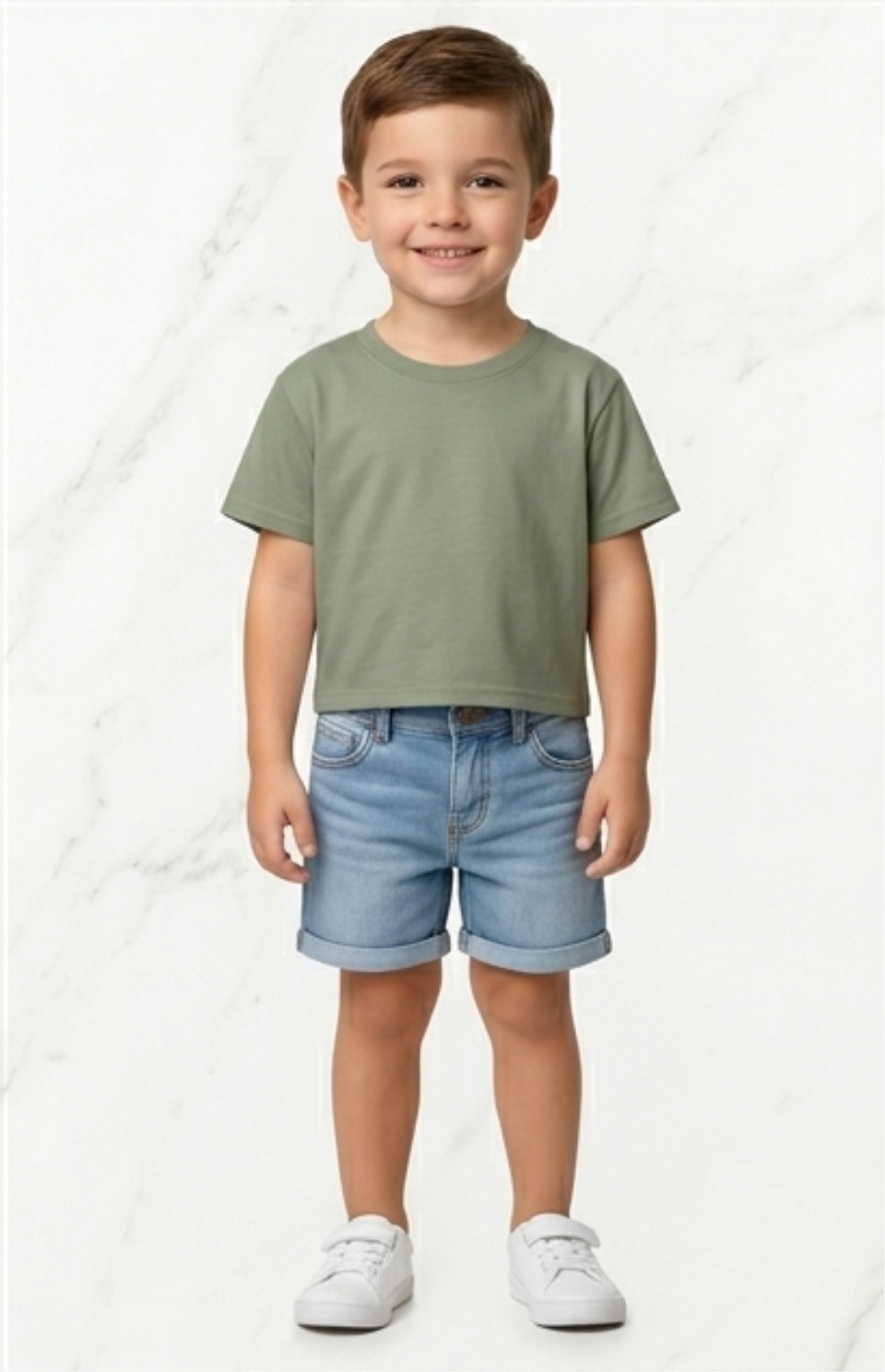 Boys' Essential Crewneck Tee